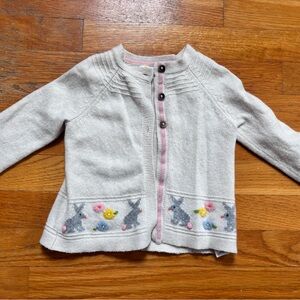 Baby Boden bunny sweater